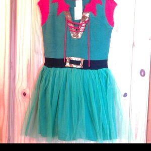 NWT Size Small 99 Jane Street women's holiday elf Santa's helper Christmas dress